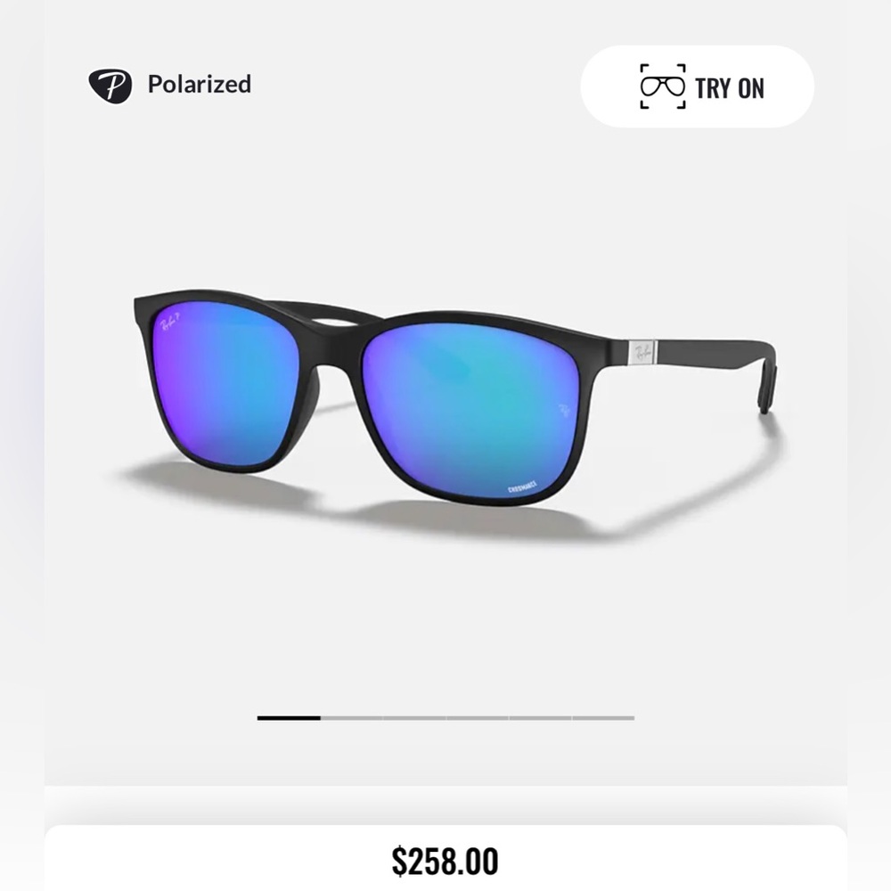 Ray-Ban Polarized RB4330CH CHROMANCE Like New